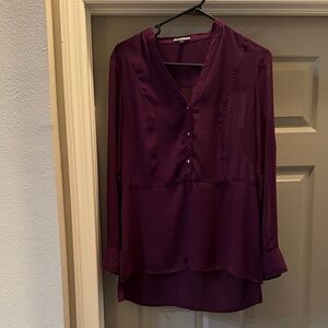 Express Women's Deep Purple Blouse